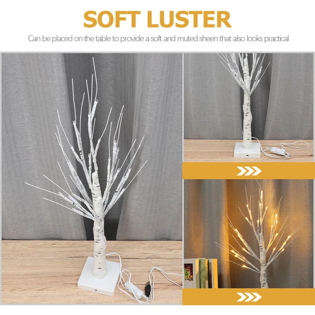 BONSAI TREE LIGHT Lighted Trees for Decoration inside Fairy Branch £18.