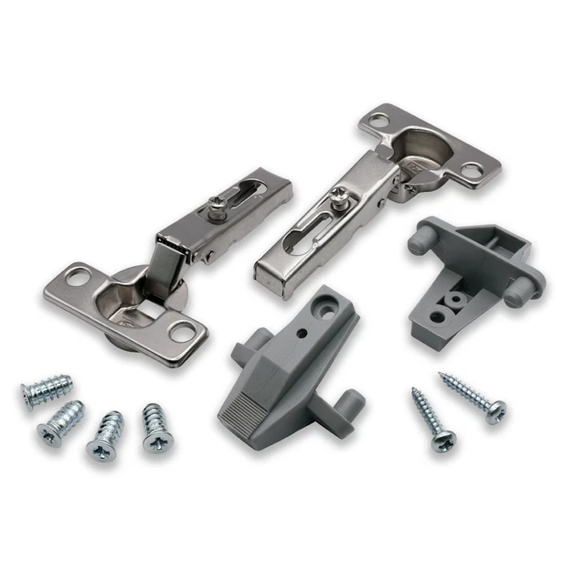 2 IKEA SPARE Parts Set for Ivar Shelf Hinges & Mounting Plate 10.06