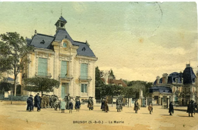 Carte Postale / Postcard / Brunoy La Mairie
