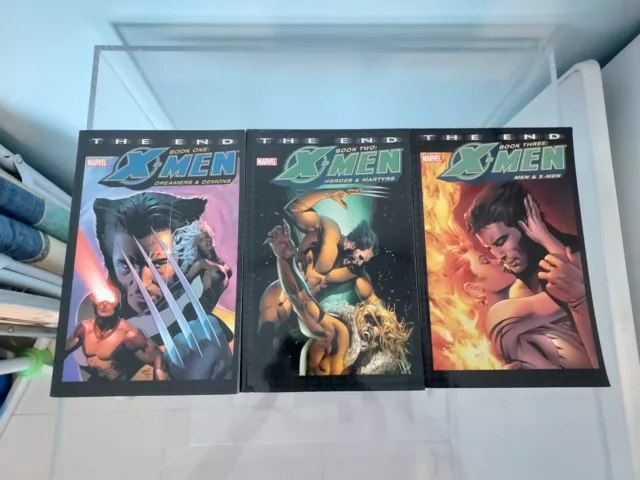 Marvel Comics X-Men The End Books #1-3 Graphic Novels Complete Series