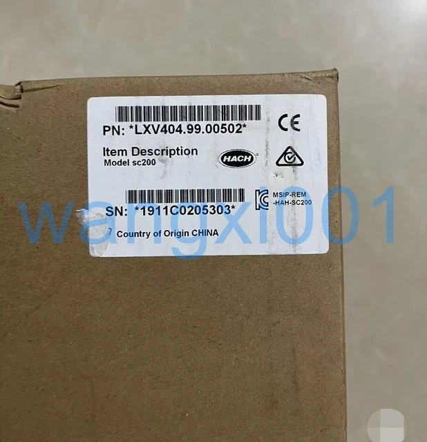 SC200 LXV404.99.00502 HACH Controller Brand new in box FedEx DHL Fast delivery