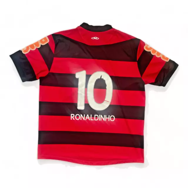 10 Ronaldinho Olympikus Flamengo 2011/12 Football Shirt Vintage Rare Soccer M