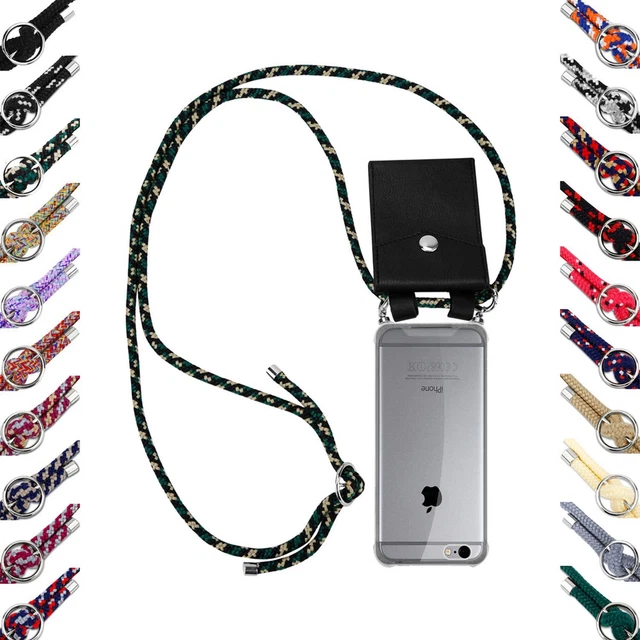 Case for Apple iPhone 6 / 6S Silicone Protection Phone Cover Necklace