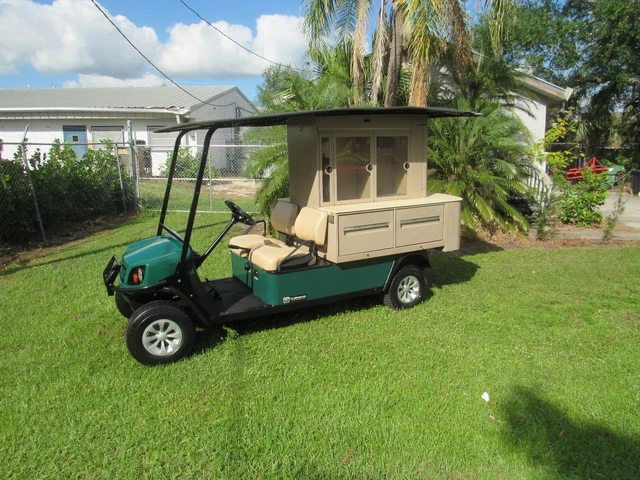 2019 Cushman Refresher FS4 EFI Gas Beverage Cart Refreshment Vehicle.