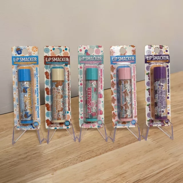 5X Lip Smacker Best Flavor Forever, Assorted NIP Discontinued HTF