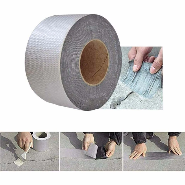 Reflective Aluminum Foil Butyl Rubber Tape for Effective For Roof Repairs