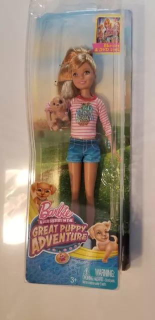 Stacie Barbie & Her Sisters Stacey in The Great Puppy Adventure Very Rare New