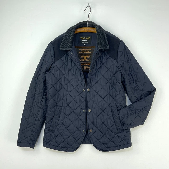 BARBOUR LAND ROVER Defender Mullbarton Quilted Jacket Mens Small