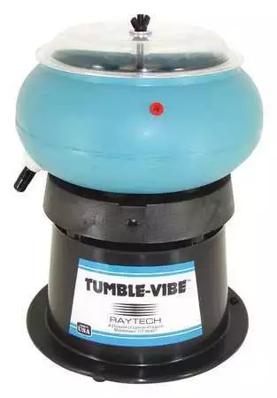 Raytech 23009R Vibratory Tumbler System,0.10 Cu.Ft.