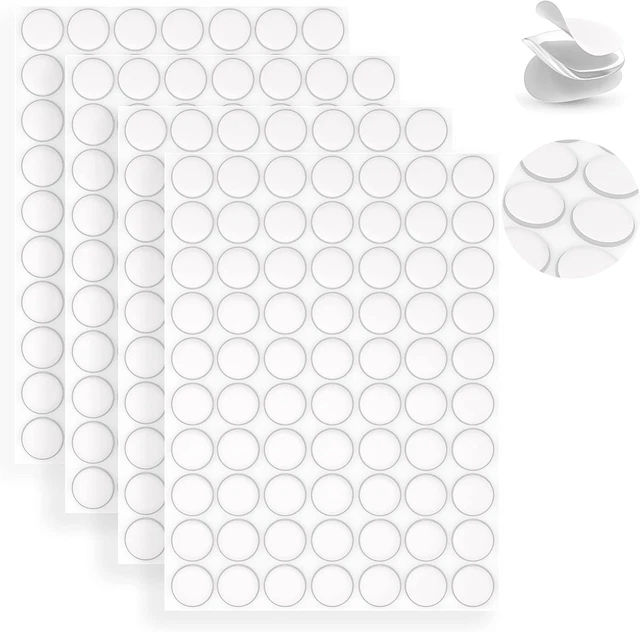 CLEAR STICKY TACK Poster Putty Museum Putty Gel Glue Dots Double Sided