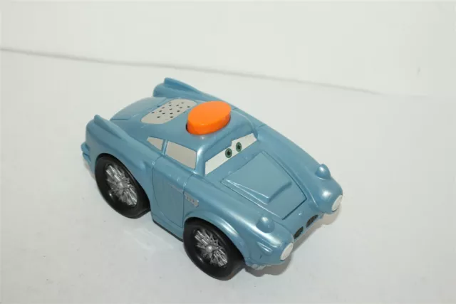 Disney Pixar Cars 2 Finn McMissile Light Car Mattel 2010 Torch Light