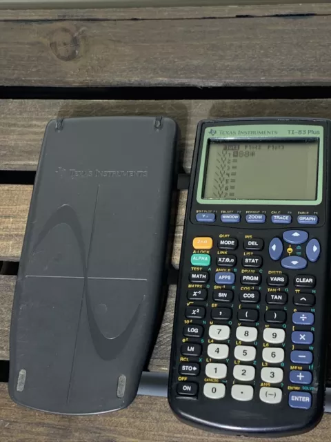 Texas Instruments TI-83 Plus Graphing Calculator tested works