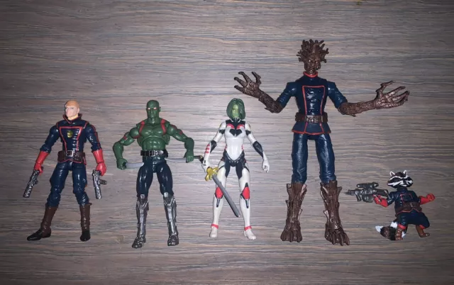 Marvel Legends Guardians Of The Galaxy Toys R Us Exclusive 5 Pack 3.75” Figures