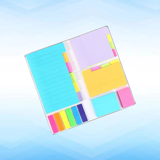 2000 Segnalibri Adesivi Colorati - Bandiere Indici Per Libri E Appunti, 10 Set Multicolore