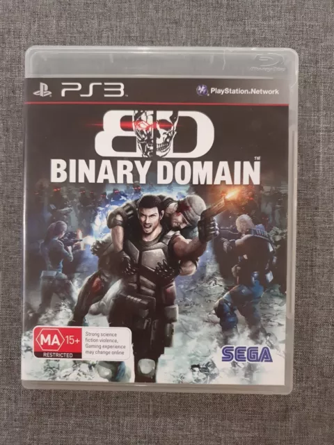 Binary Domain - Sony PS3 - Manual Included