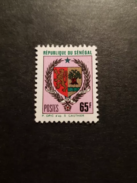 Briefmarke Senegal Afrika Wappen N°355 Neu MNH 1965
