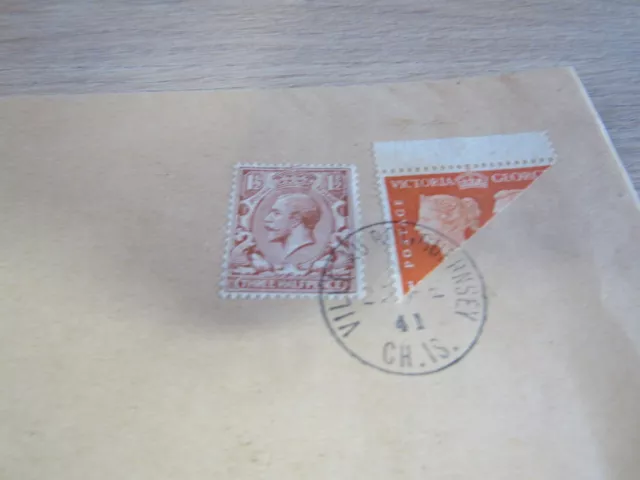 Kv 100031/ Guernsey Kanalinseln Beleg