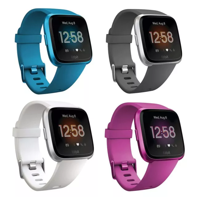Fitbit Versa lite Wearable Smartwatch Fitness Activity Tracker (S & L Bands)