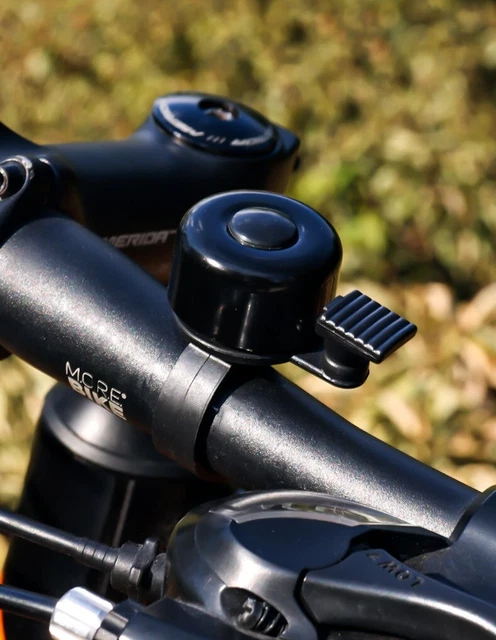 Sonnette De Vélo En Alliage Alu – Compatible Guidon 22-22,8 Mm, Pour VTT, Vélo électrique, Route Ou Ville – Son Clair Et Puissant