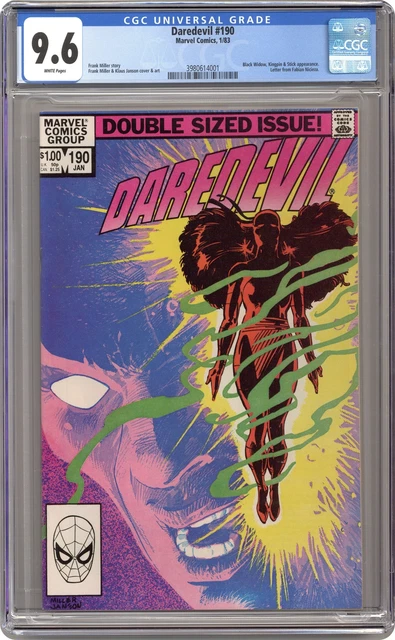 Daredevil #190 CGC 9.6 1983 3980614001