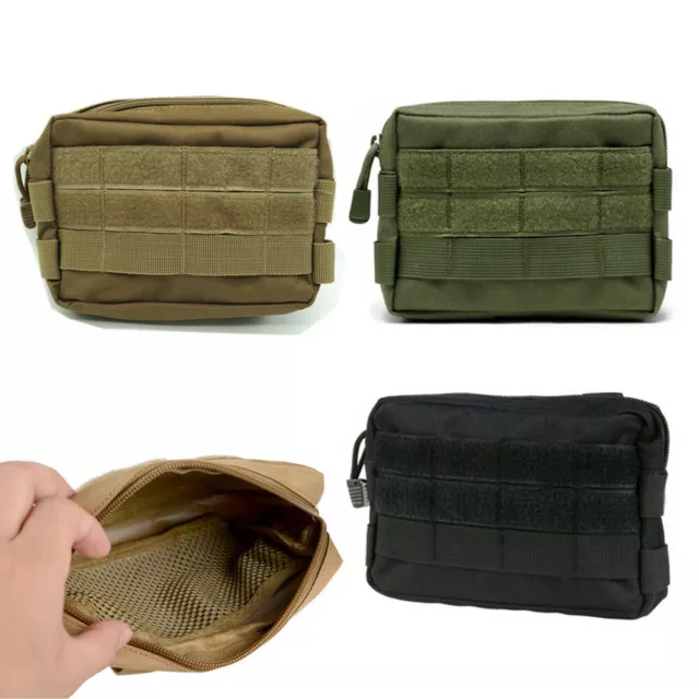 Tactical Molle Pouch EDC Multi-purpose Belt Waist Pack Bag Utility Phone Pocket