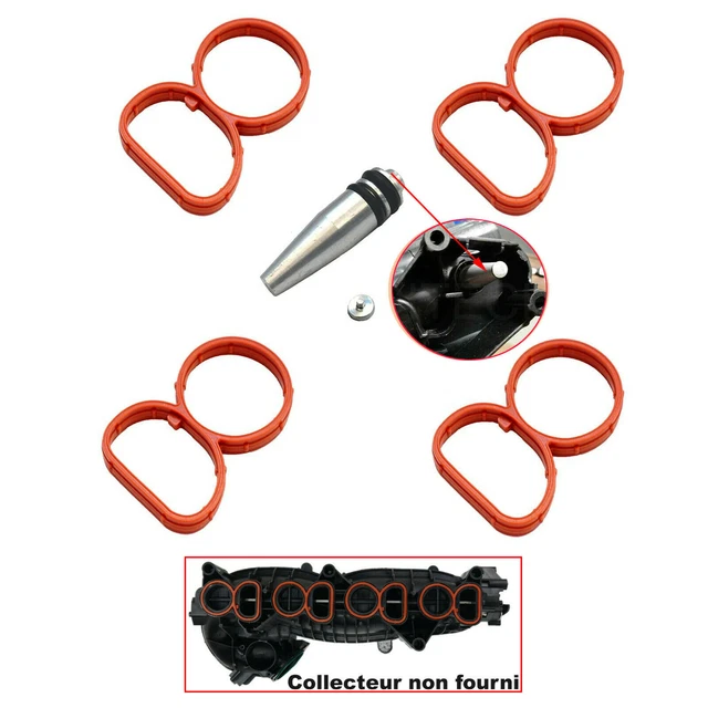 X8R Kit Suppression Volet Turbulence N47 - Pour BMW Série 1, 3, 5 - Joints Viton