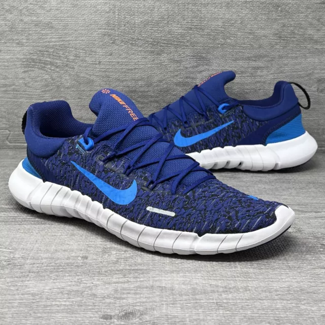 Nike Free Run 5.0 Next Nature Deep Royal Photo Blue FJ3996-455 Men’s Sizes 8-13