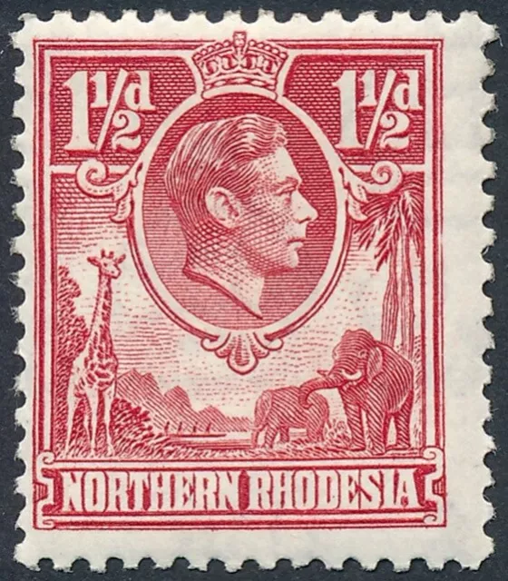 KGVI: 1½d - Northern Rhodesia 1938 - NM NH - SG 29