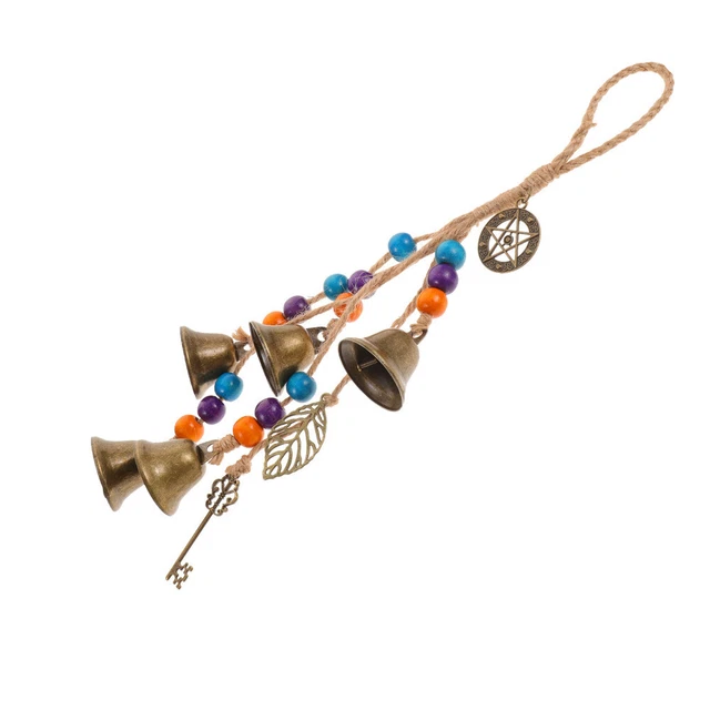 Outdoor Decor Patio Hanging Ornament Witch Wind Chime Commemorate
