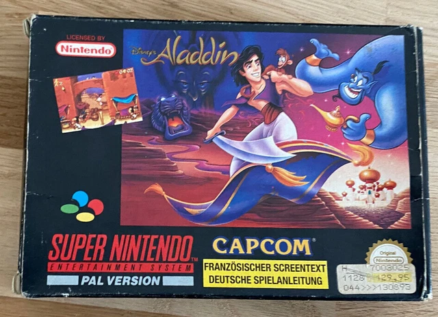 ☼ ALADIN Super Nintendo SNES S NES PAL - EUR ™