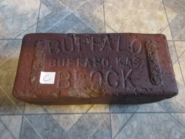 Buffalo, Kansas Brick Block c