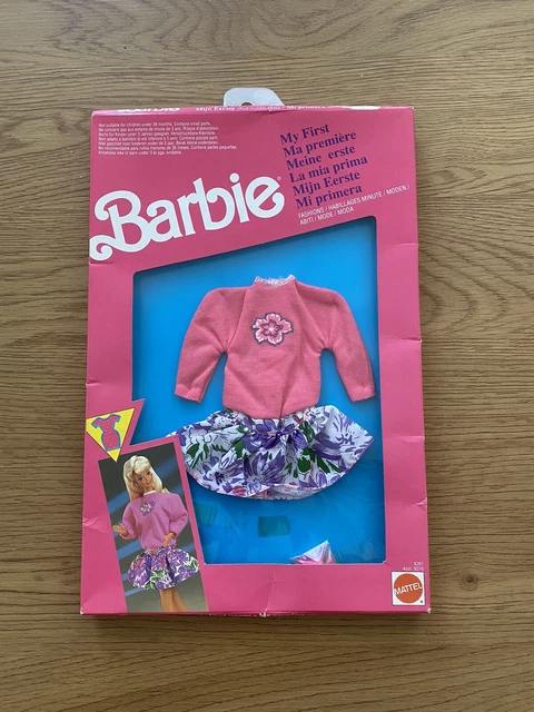 Vêtement Barbie Vintage 1986 – My First Easy On Fashions N°4582 Par Mattel