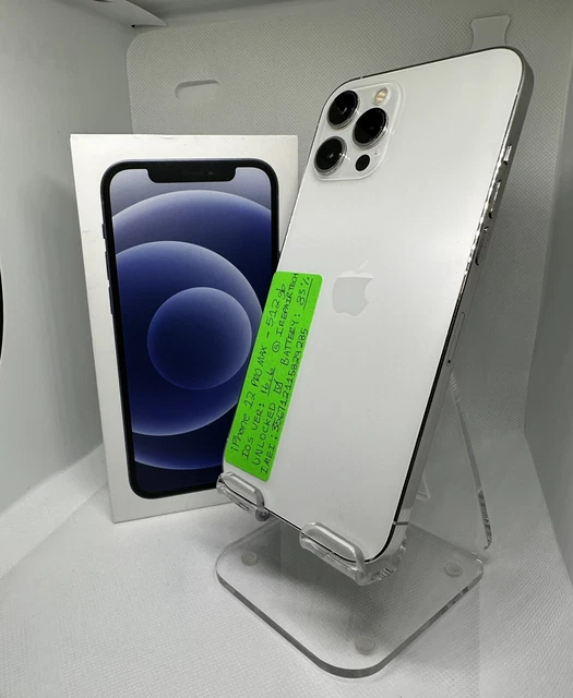 新品未開封 iPhone 12 ProMax 512GB Silver Open Box Apple iPhone 12 Pro- Carrier Unlocked -512 GB
