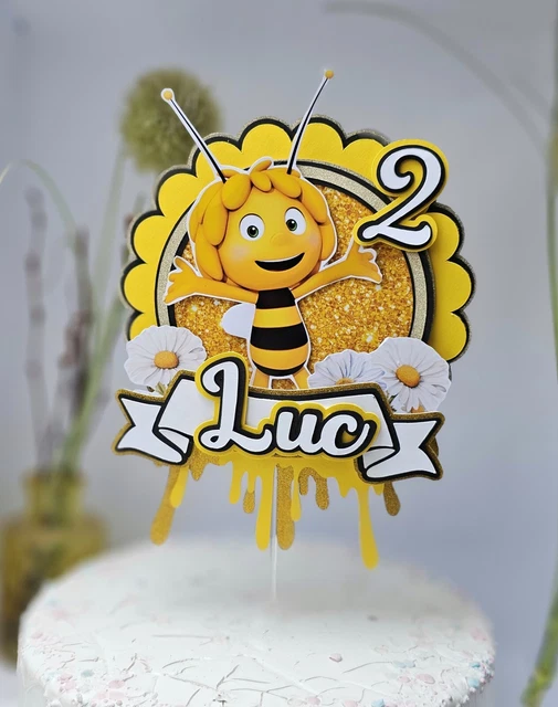 24 Stück Süße Bienen Cupcake-Topper – Perfekt Für Baby-Enthüllungspartys & Geburtstage