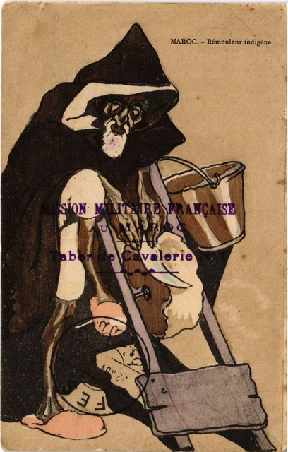 CPA AK Remouleur indigene MAROC (1318560)