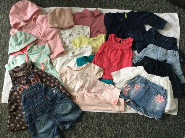 Lovely 20pc bundle of baby girls 3-6 months clothes - Next Katvig River Island