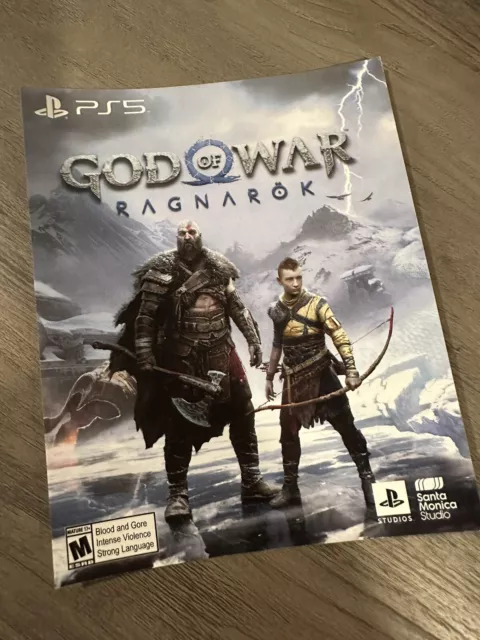 God of War: Ragnarok - PS5 Full Game Digital Download Voucher - Genuine NEW