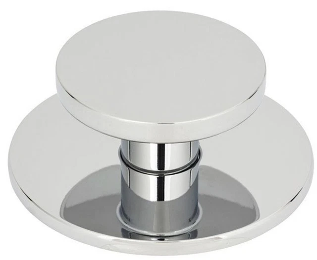 Atlas Homewares A601-ch Dot 2 Inch Diameter Mushroom Cabinet Knob Chrome