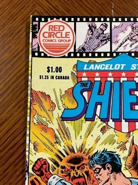 Lancelot Strong The Shield #1  Archie Comics 1983 Red Circle 3