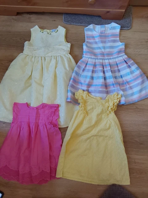 Girls Age 2-3 Years Pretty Summer Dress Bundle