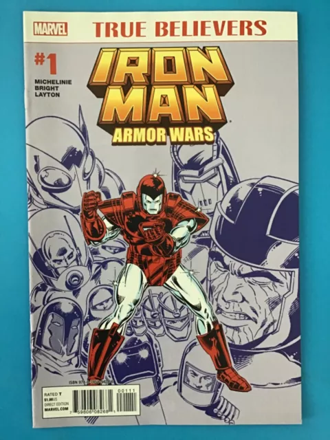 True Believers Iron Man Armor Wars  # 1 VF/NM  Combine  Shipping