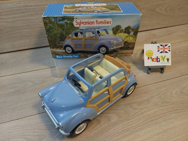 Sylvanian families on sale blue car