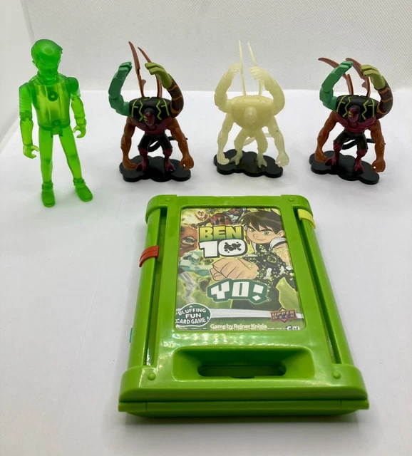 BEN 10 BUNDLE - Clear Green Ben Tennyson, 3 x Kevin 11 Figures and YO ...