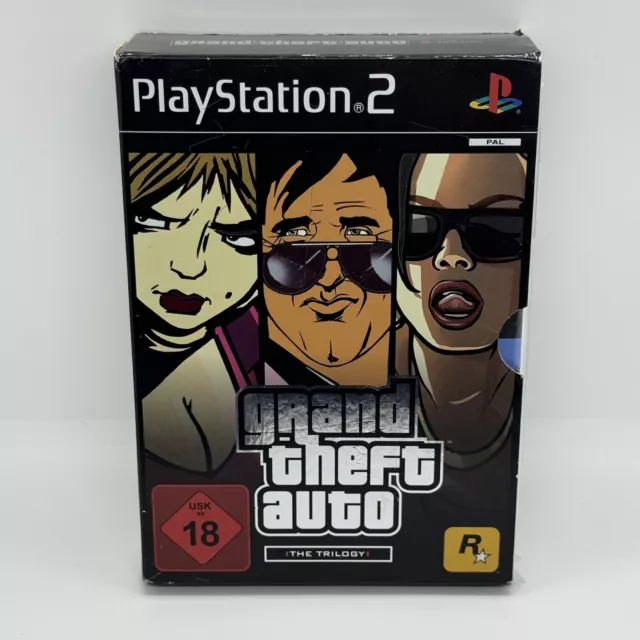 GTA Grand Theft Auto The Trilogy PS2 - Sony Playstation 2 - sehr guter Zustand✅