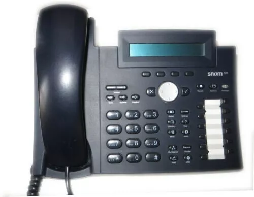 Snom 320 IP SIP VoIP Phone Telephone ( Brand New , Box Packed )