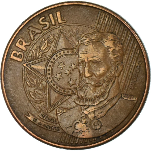 [#1334292] Coin, Brazil, 25 Centavos, 2004