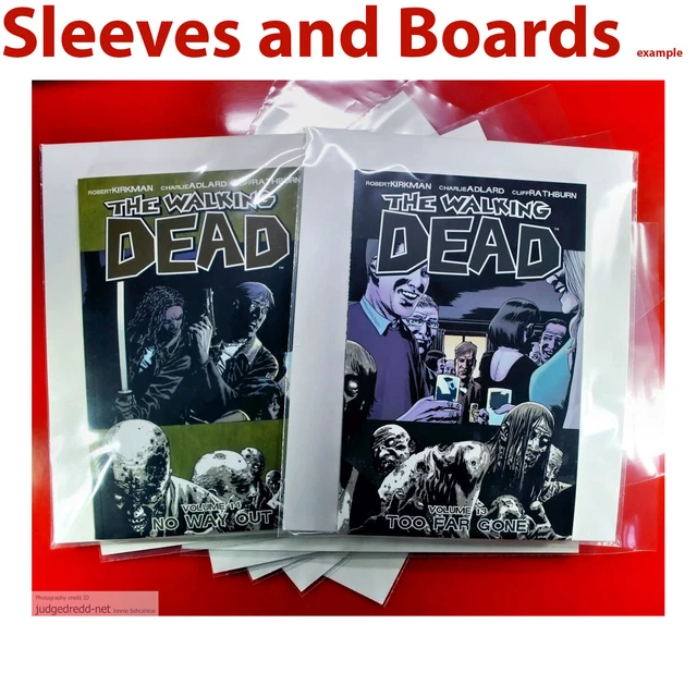 THE WALKING DEAD Comic Bags and Boards Acid Free Size2 for Graphic