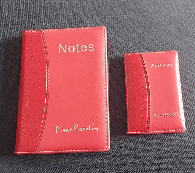 Répertoire Et Carnet De Notes Pierre Cardin