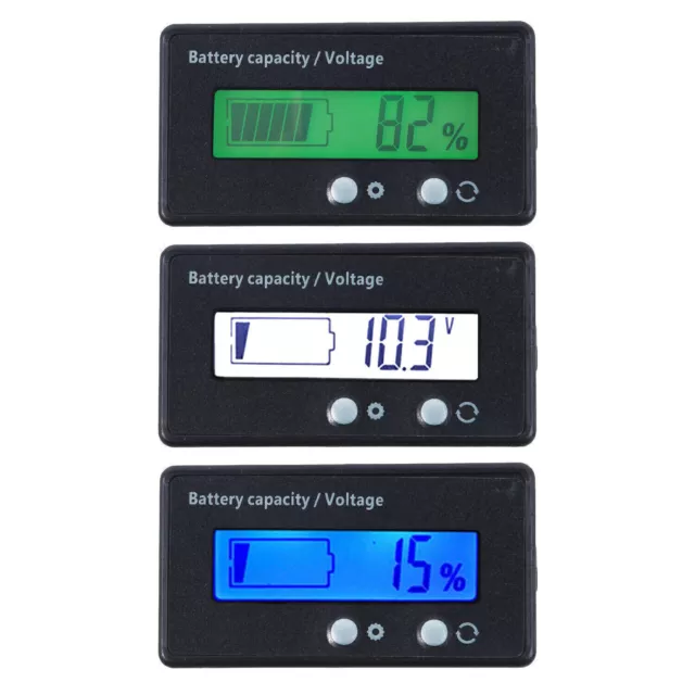 Voltmetro tester capacità batteria piombo acido 12 V/24 V/36 V/48 V indicatore