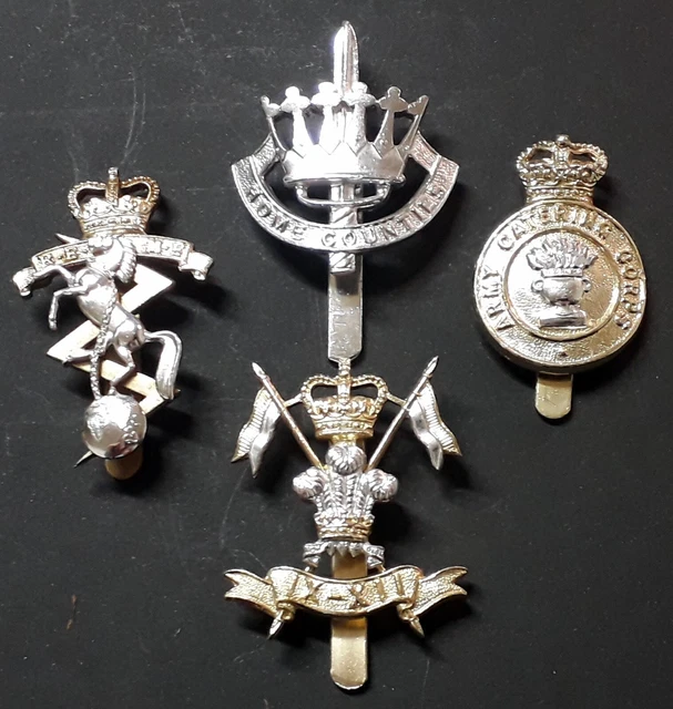 ROYAUMEUNI LOT De 04 Insignes Cap Badge EUR 25,00 PicClick FR